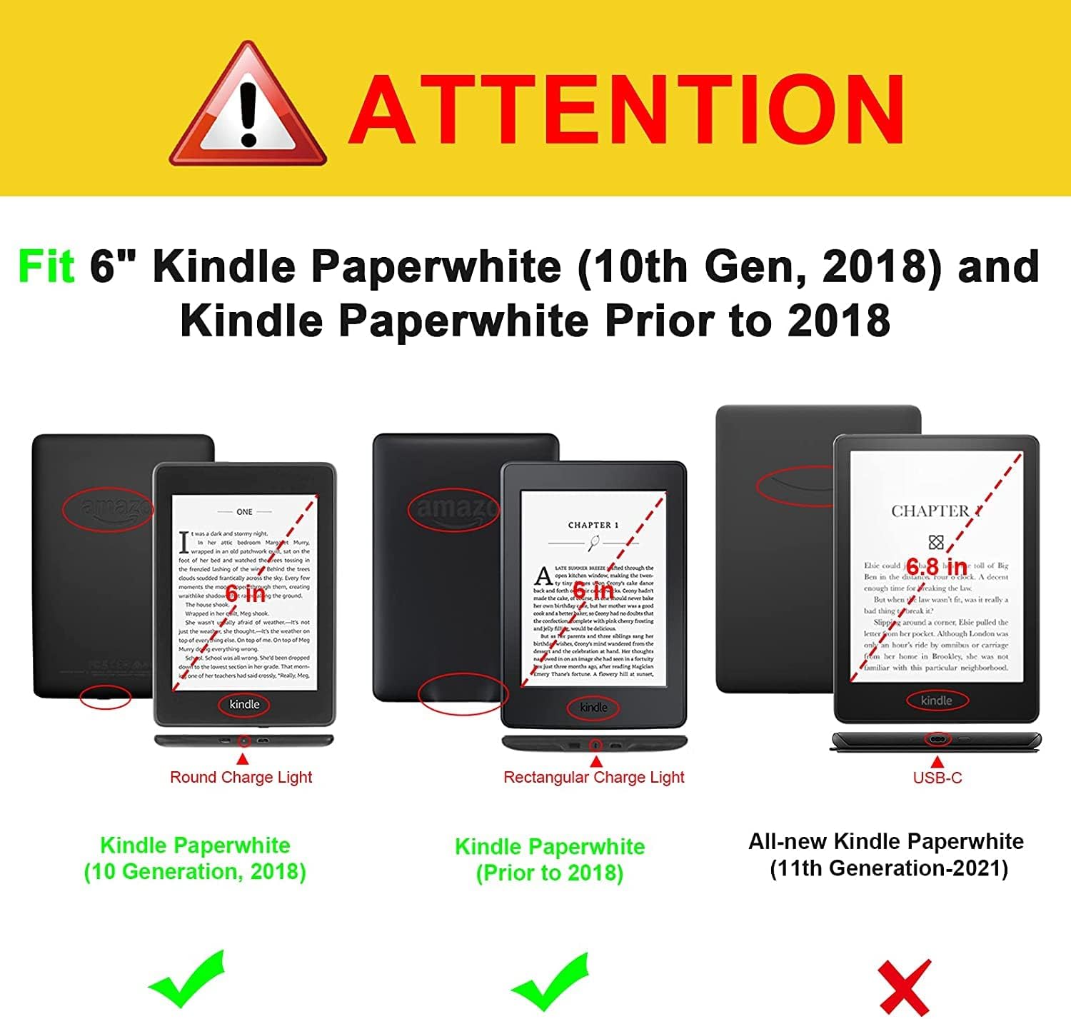 ESTUCHE FINTIE STAND PARA KINDLE PAPERWHITE 6' 10MA GEN 2018 MÁRMOL NUBLADO - 2