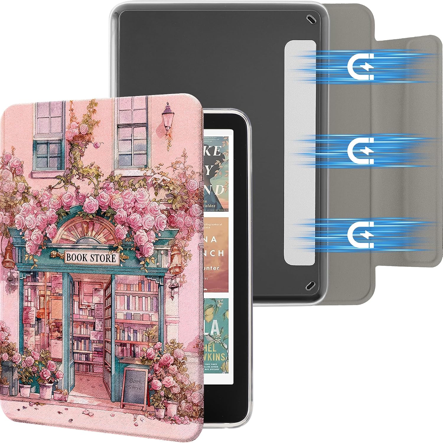 ESTUCHE SESENSE MAGNETIC PARA KINDLE PAPERWHITE 7'' 12ª GEN 2024 Y COLORSOFT - 1