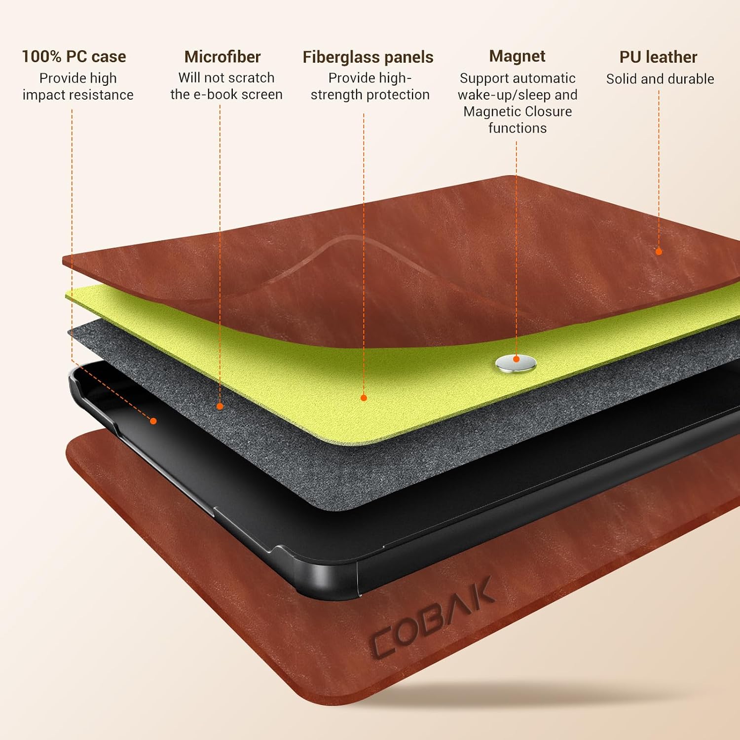 FUNDA PARA TABLET COBAK 7 PULGADAS LIGERA - 2