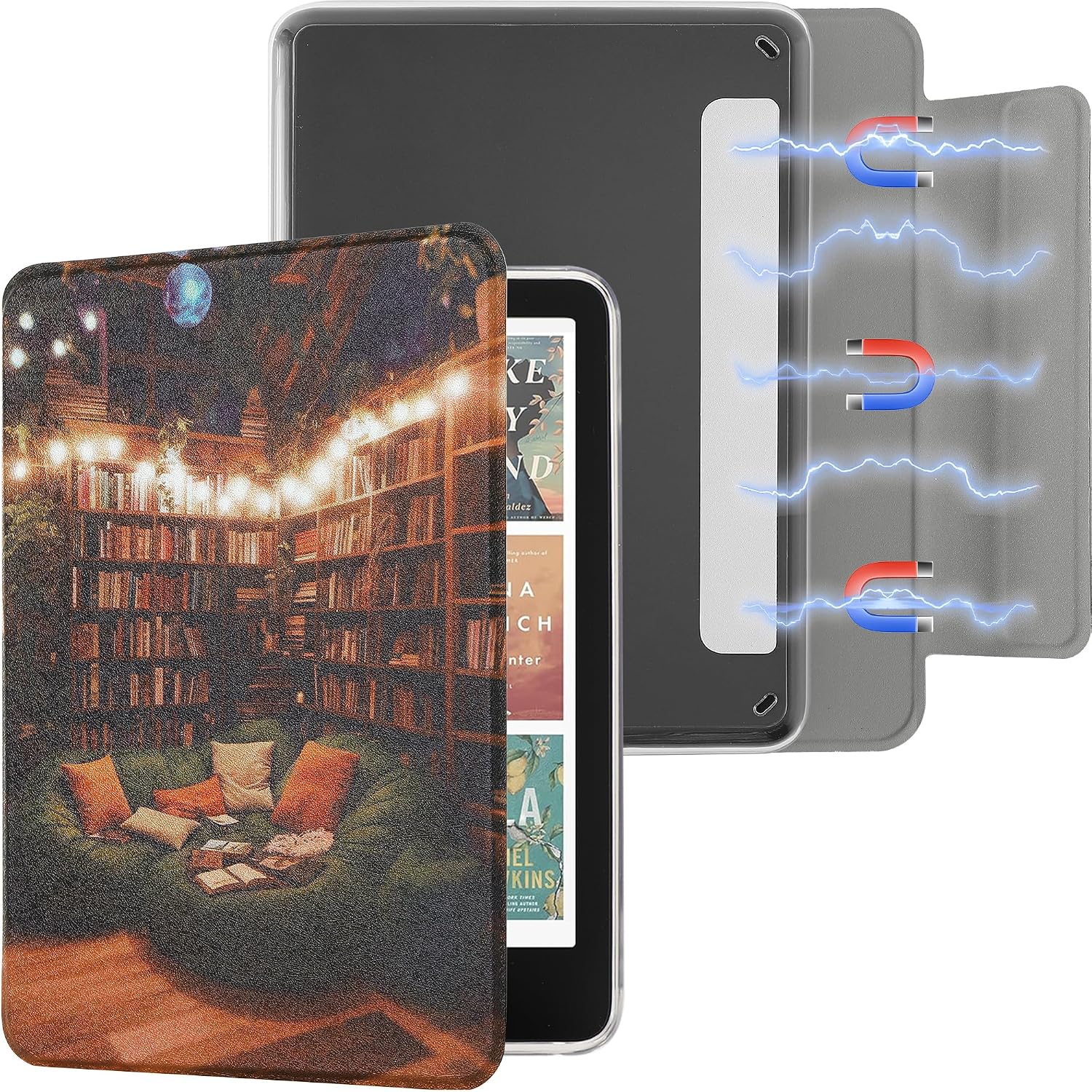 ESTUCHE SESENSE MAGNETIC PARA KINDLE PAPERWHITE 7'' 12ª GEN 2024 Y COLORSOFT - 1