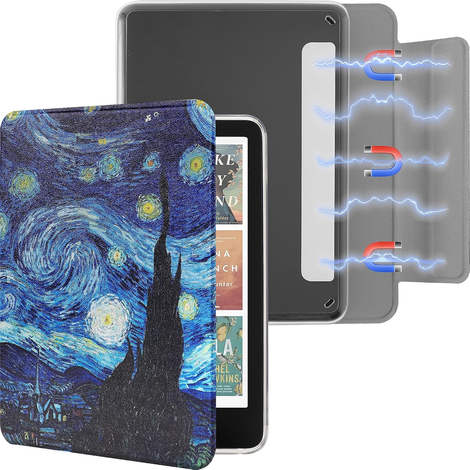 ESTUCHE SESENSE MAGNÉTICO PARA KINDLE PAPERWHITE 7'' 12ª GEN 2024 Y COLORSOFT - 1