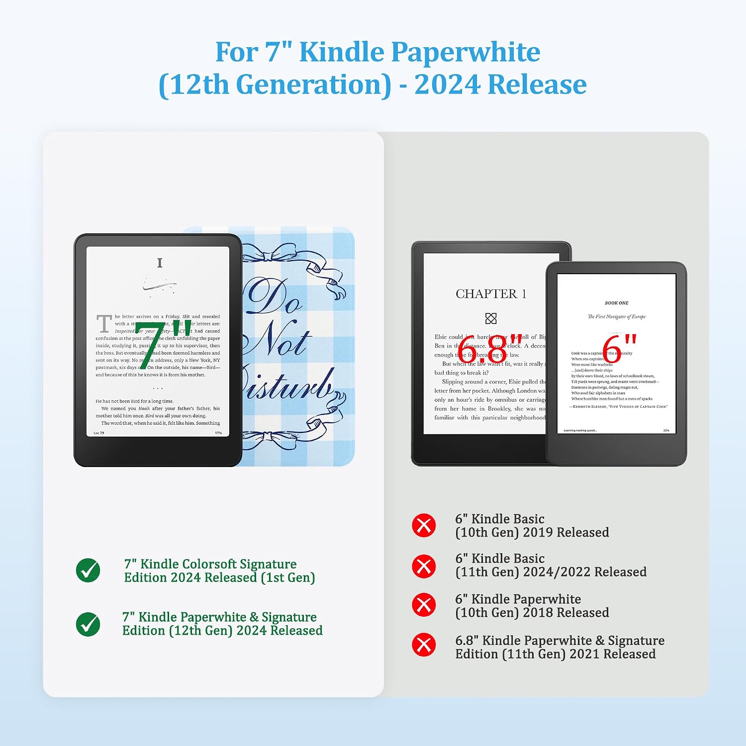 ESTUCHE SESENSE MAGNETIC PARA KINDLE PAPERWHITE 7'' 12ª GEN 2024 Y COLORSOFT - 2