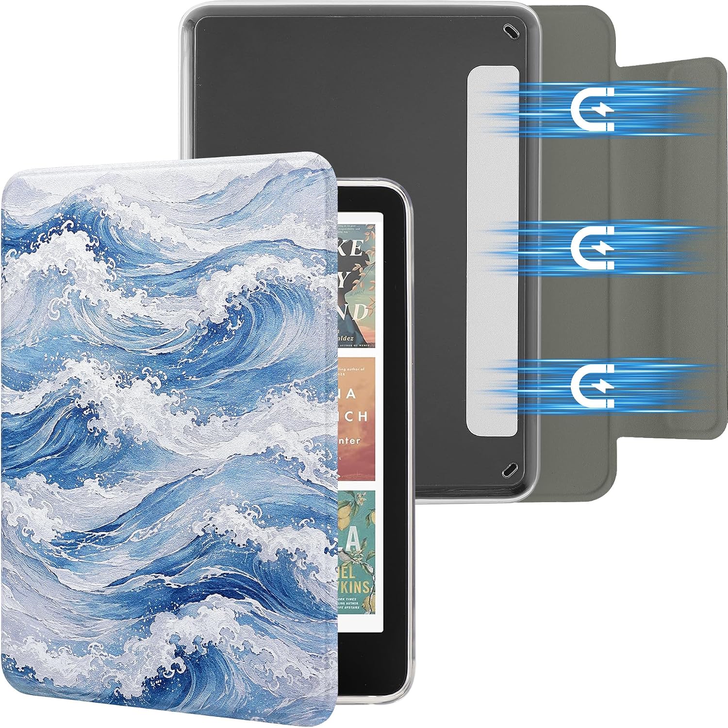 ESTUCHE PARA KINDLE PAPERWHITE 7'' SESENSE MAGNÉTICO 2024 - 1