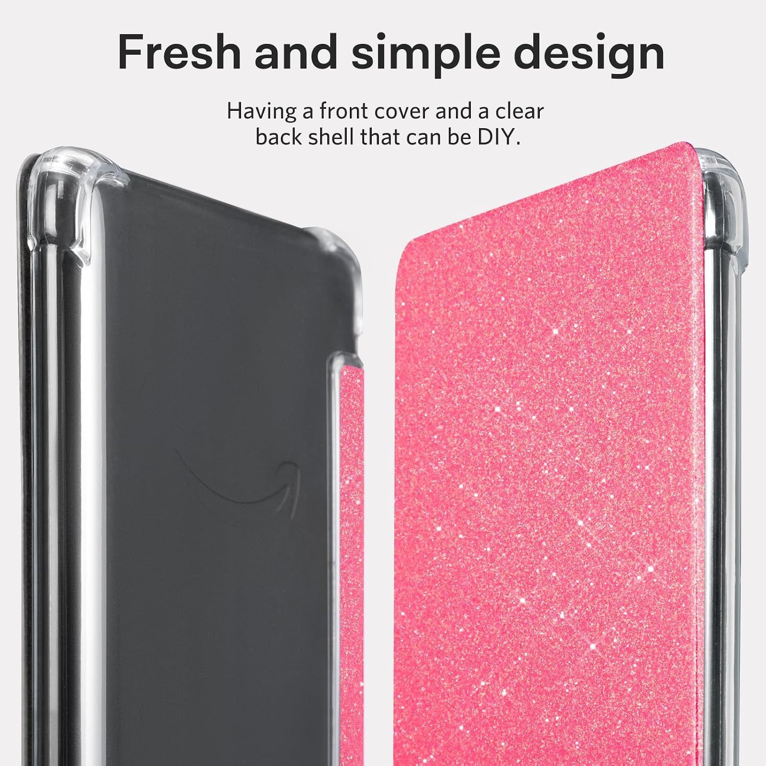ESTUCHE COBAK PARA EREADER 7' CON CUBIERTA DE CUERO PU Y RESPALDO DE SILICONA TRANSPARENTE - 4