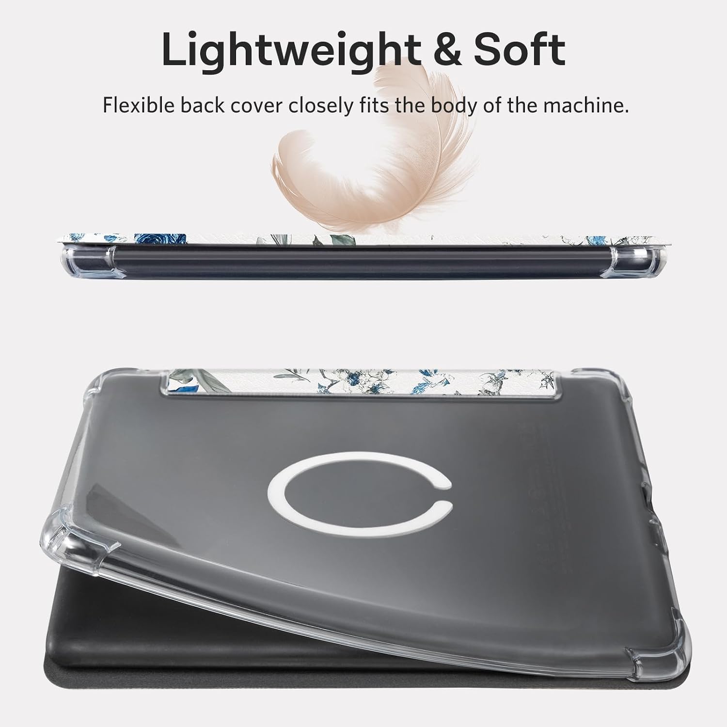 ESTUCHE COBAK MAGNETIC CLEAR PARA E-READER 7 PULGADAS - 3