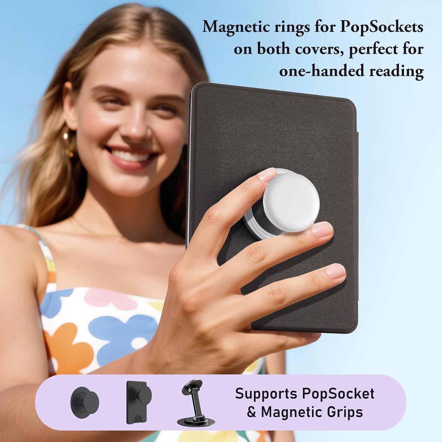 ESTUCHE COBAK MAGNETIC PARA KINDLE PAPERWHITE 7' 12TH 2024 Y KINDLE COLORSOFT - 4