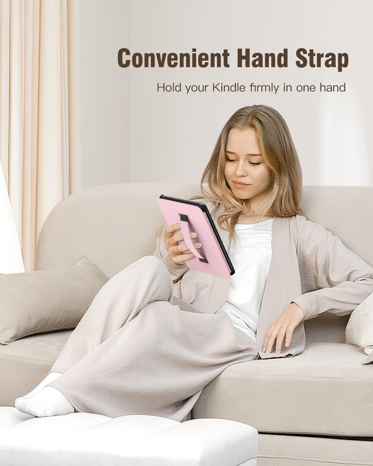 ESTUCHE MOKO PARA KINDLE PAPERWHITE 7' 12ª GEN 2024 COLORSOFT CEREZA - 3