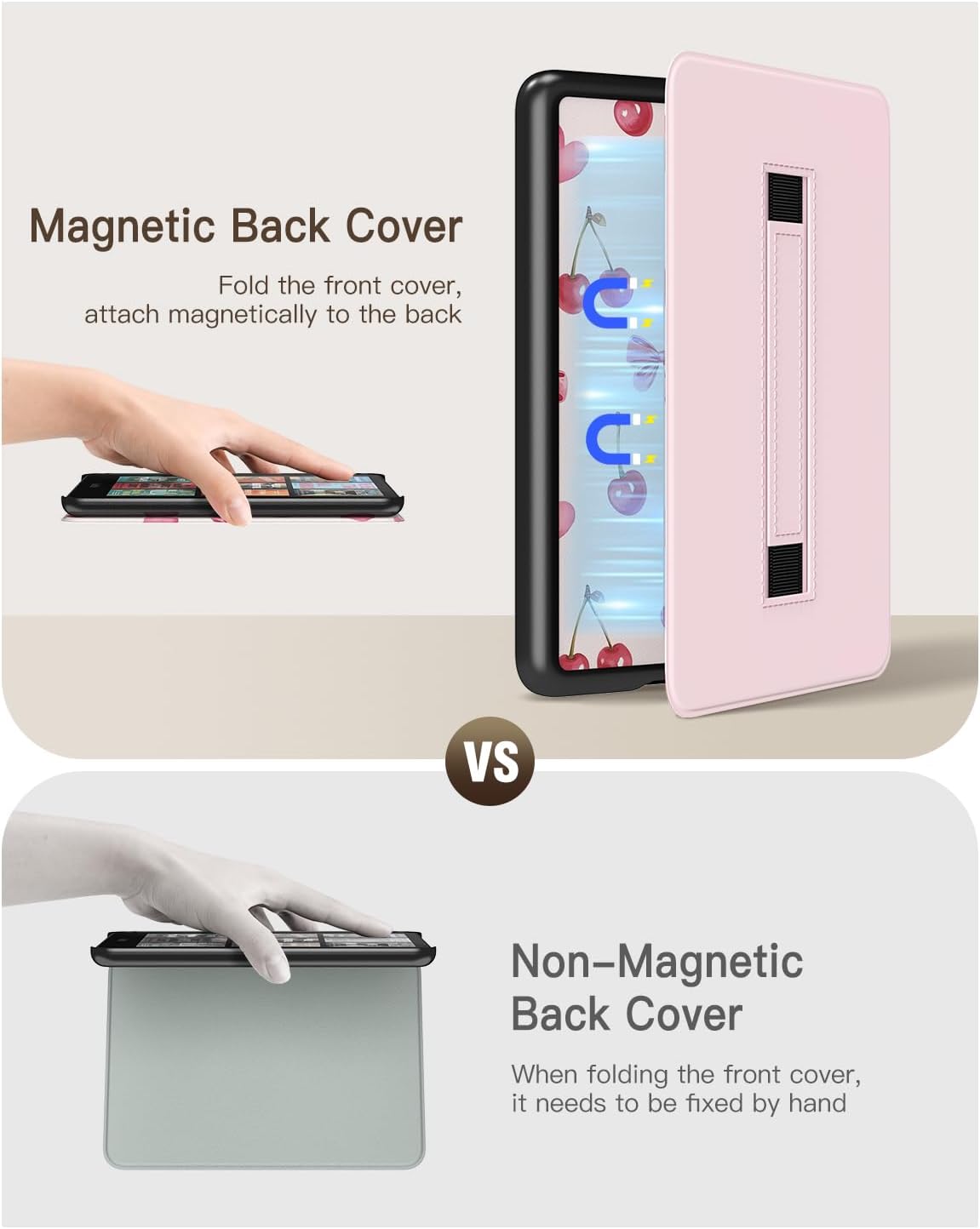 ESTUCHE MOKO PARA KINDLE PAPERWHITE 7' 12ª GEN 2024 COLORSOFT CEREZA - 4