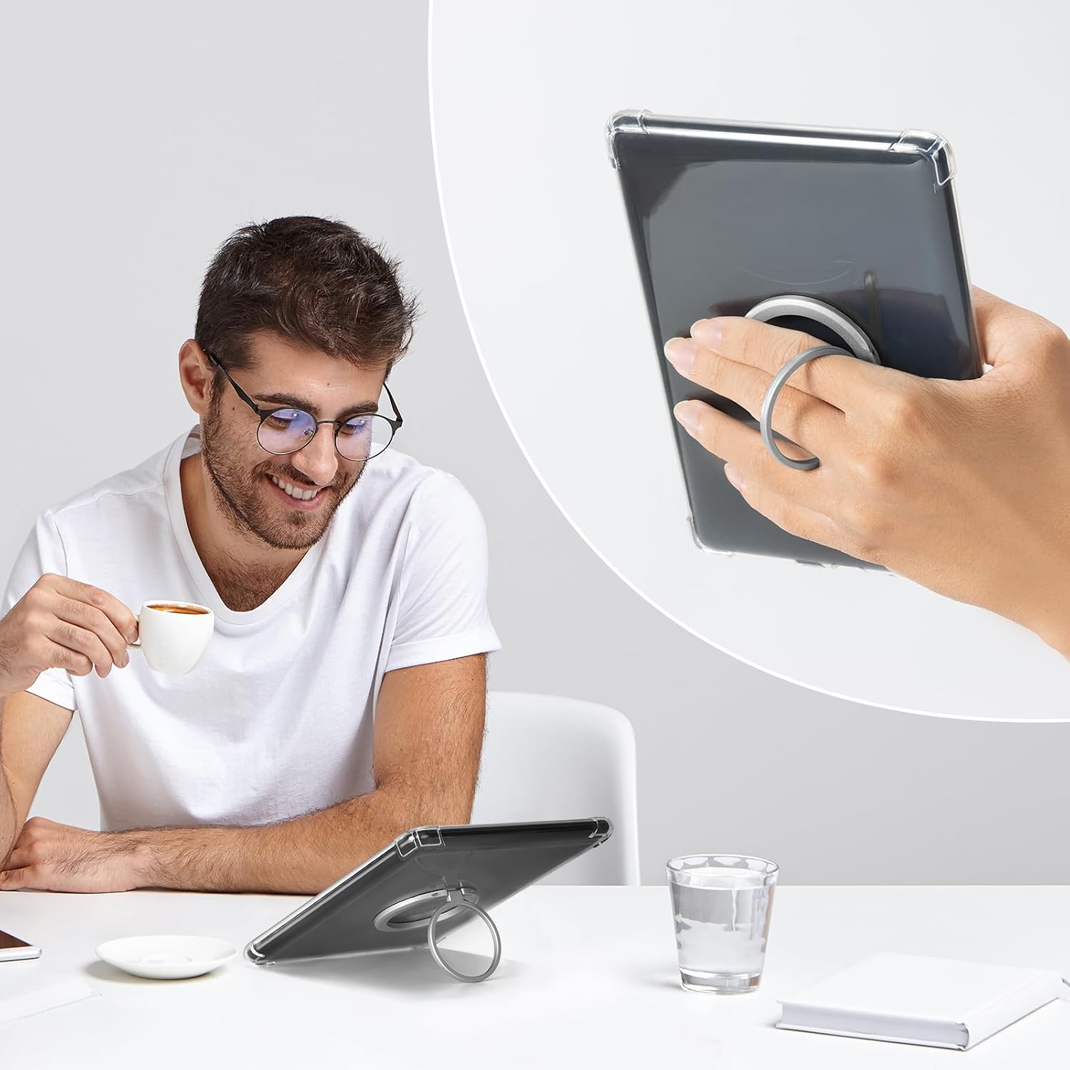 ESTUCHE COBAK 6.8' CLEAR CASE NO COMPATIBLE CON IPAD A0723 - 2