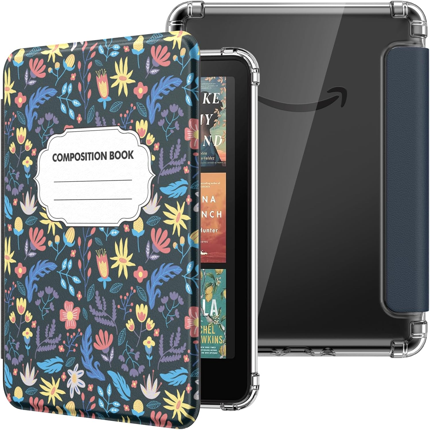 FUNDA MOKO PARA KINDLE PAPERWHITE 7' 12ª GEN 2024 COLORSOFT FLORAL - 1