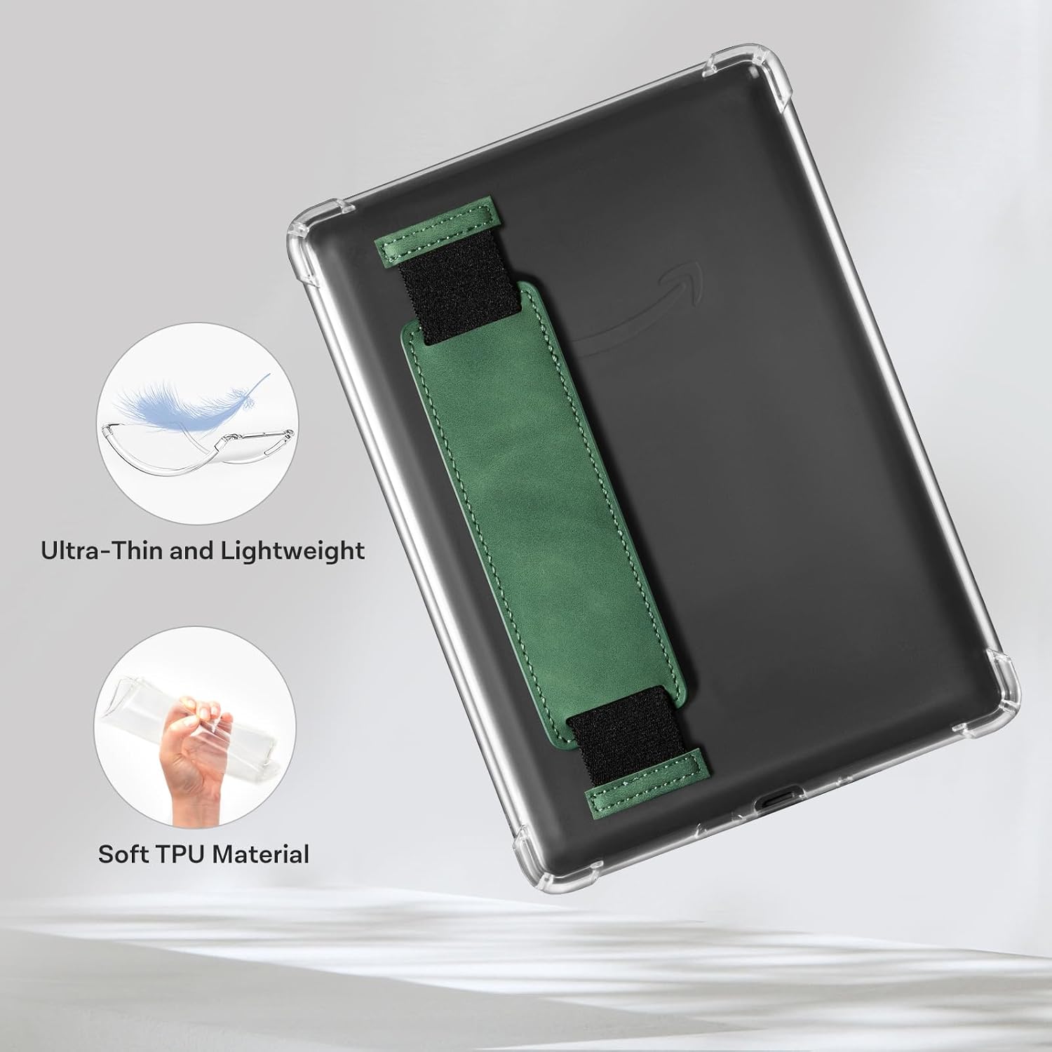 ESTUCHE COBAK CLEAR CASE CON CORREA PARA EBOOK PAPERWHITE 11TH GEN 6.8' - 5