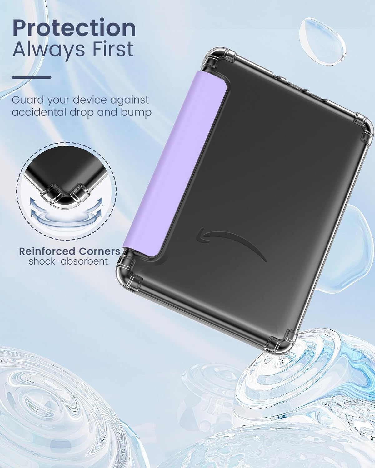 ESTUCHE MOKO PARA KINDLE PAPERWHITE 12ª GEN Y COLORSOFT 2024 LILA - 3