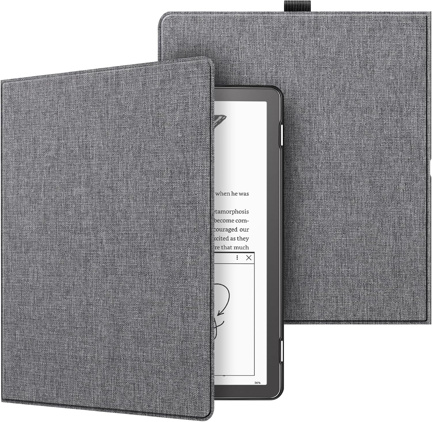 ESTUCHE FINTIE SLIMSHELL PARA KINDLE SCRIBE 10.2' 2024/2022 GRIS - 1