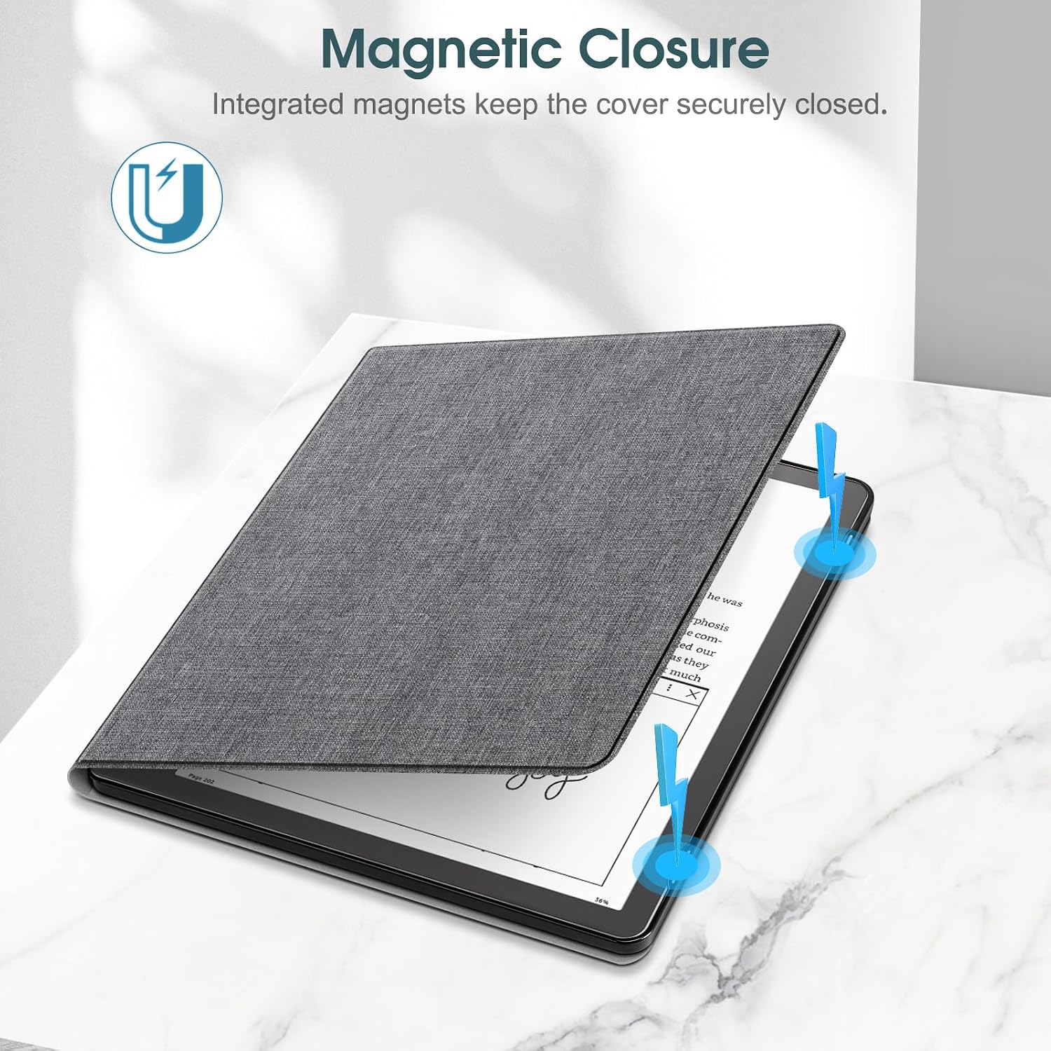 ESTUCHE FINTIE SLIMSHELL PARA KINDLE SCRIBE 10.2' 2024/2022 GRIS - 3