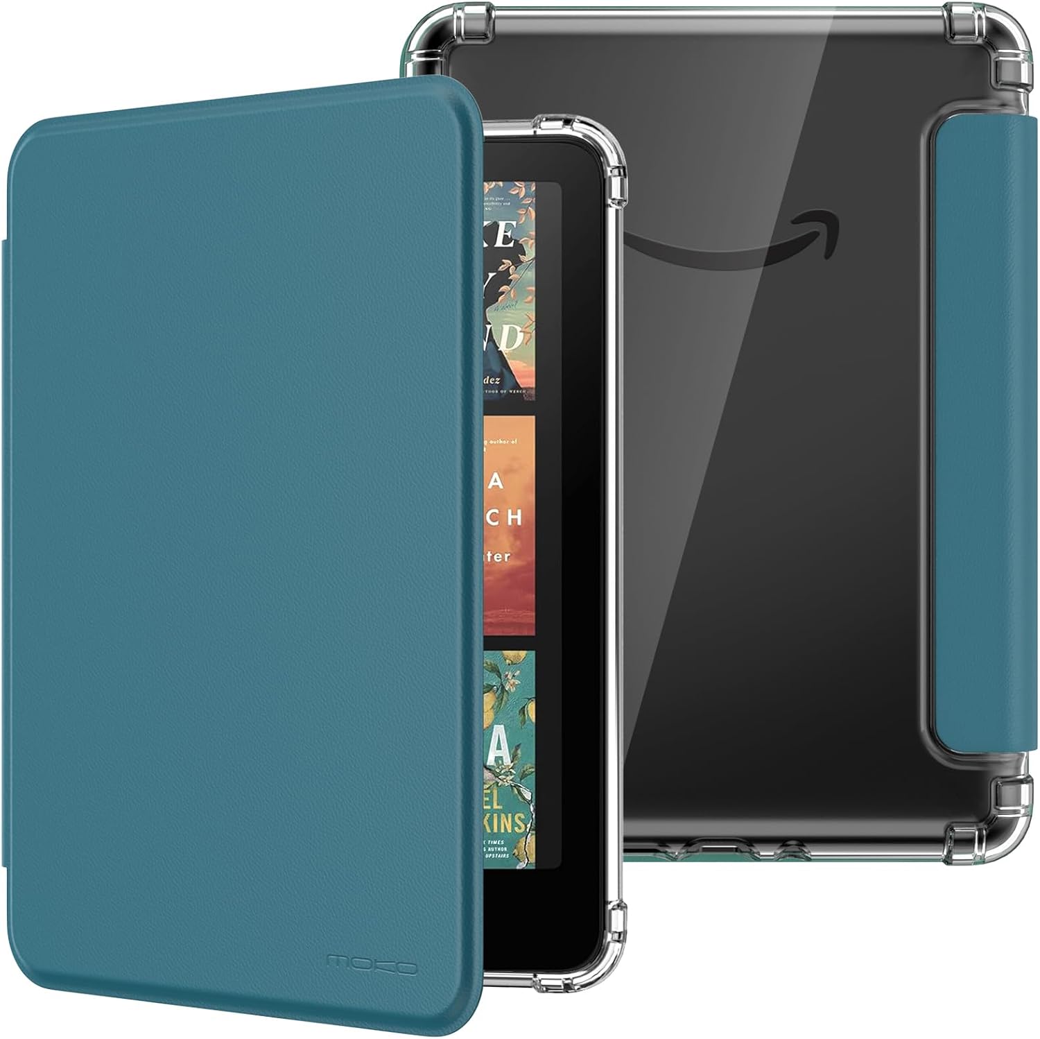 ESTUCHE MOKO PARA KINDLE PAPERWHITE 12ª GEN Y COLORSOFT 2024 TURQUESA - 1