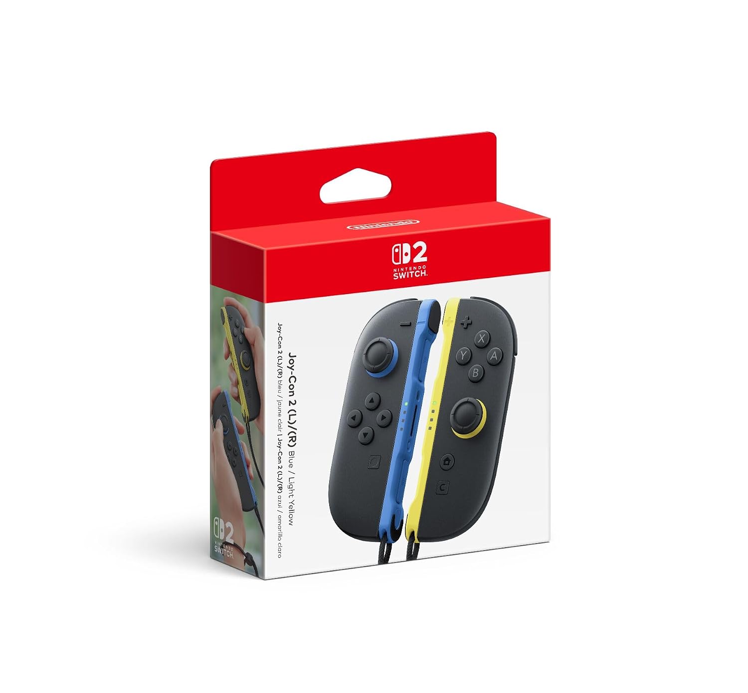 CONTROL JOY-CON 2 NINTENDO AZUL/AMARILLO CLARO (L/R) - 1