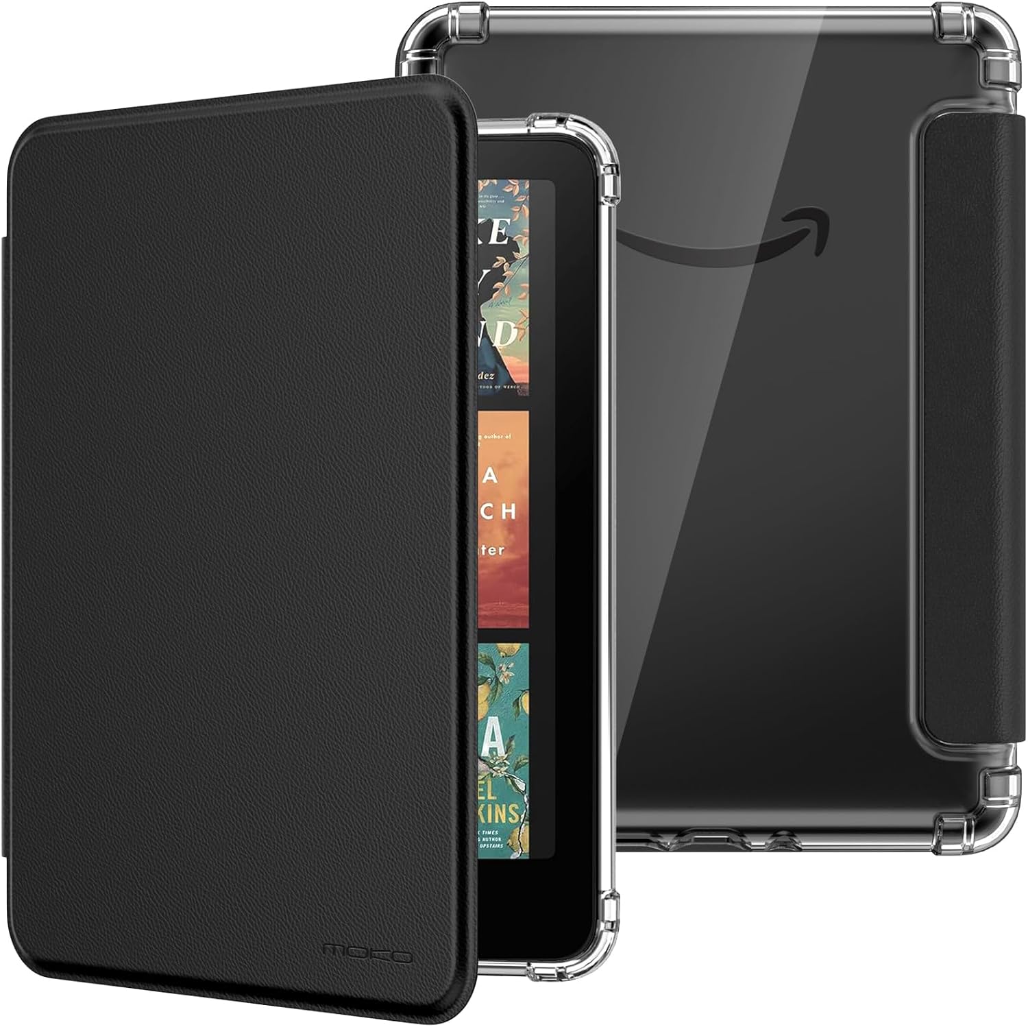 ESTUCHE MOKO PARA KINDLE PAPERWHITE 12ª GEN Y COLORSOFT 2024 NEGRO - 1