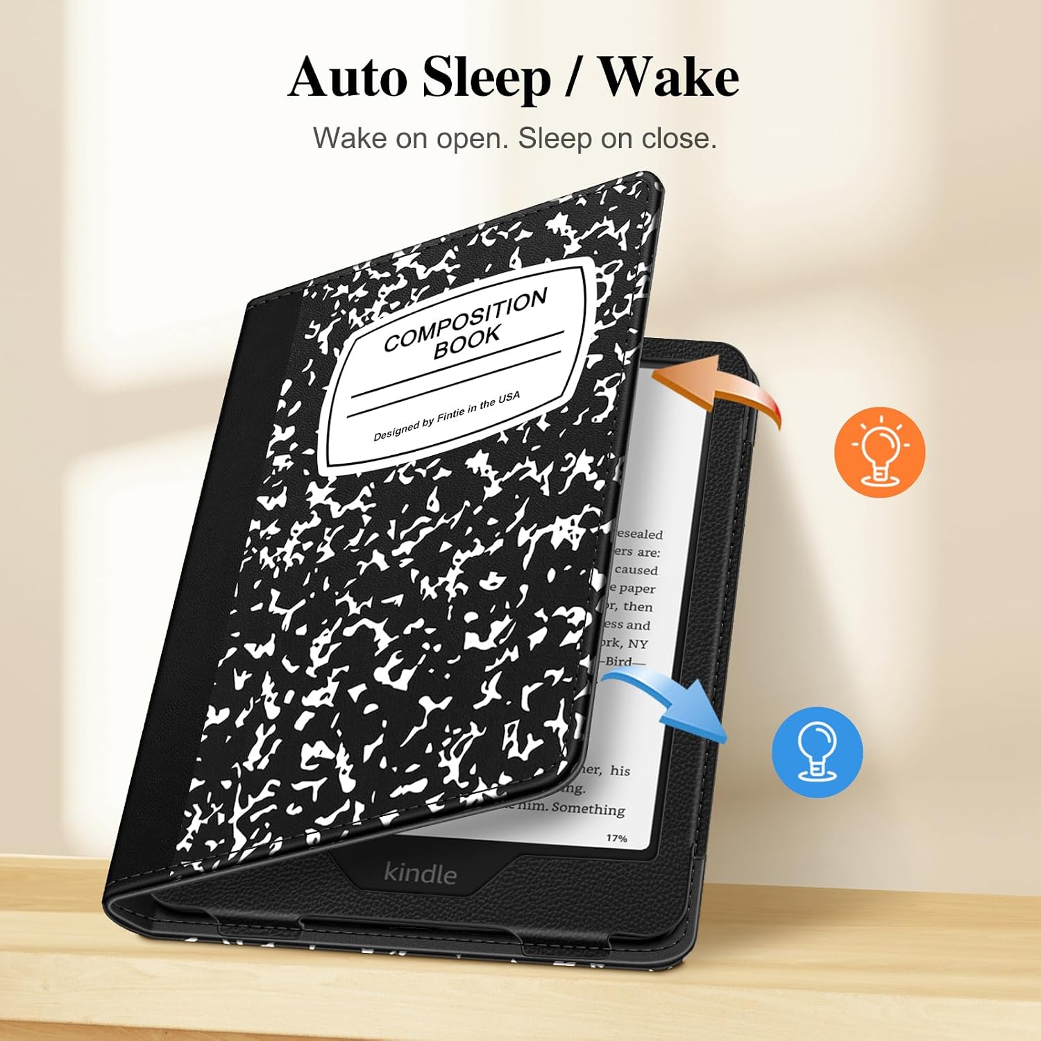 ESTUCHE FINTIE FOLIO PARA KINDLE PAPERWHITE 12TH/11TH GEN Y KINDLE COLORSOFT - 3