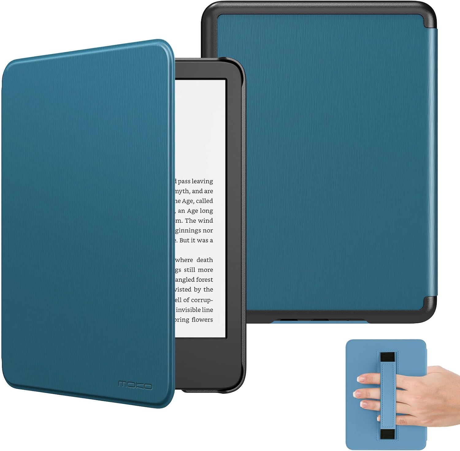 ESTUCHE MOKO PARA KINDLE 6' 11ª GENERACIÓN AZUL FRANCÉS - 1