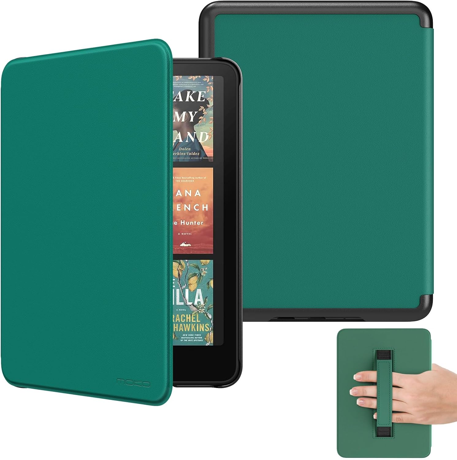 ESTUCHE MOKO PARA KINDLE PAPERWHITE 7' 12ª GEN 2024 Y COLORSOFT VERDE JADE - 1