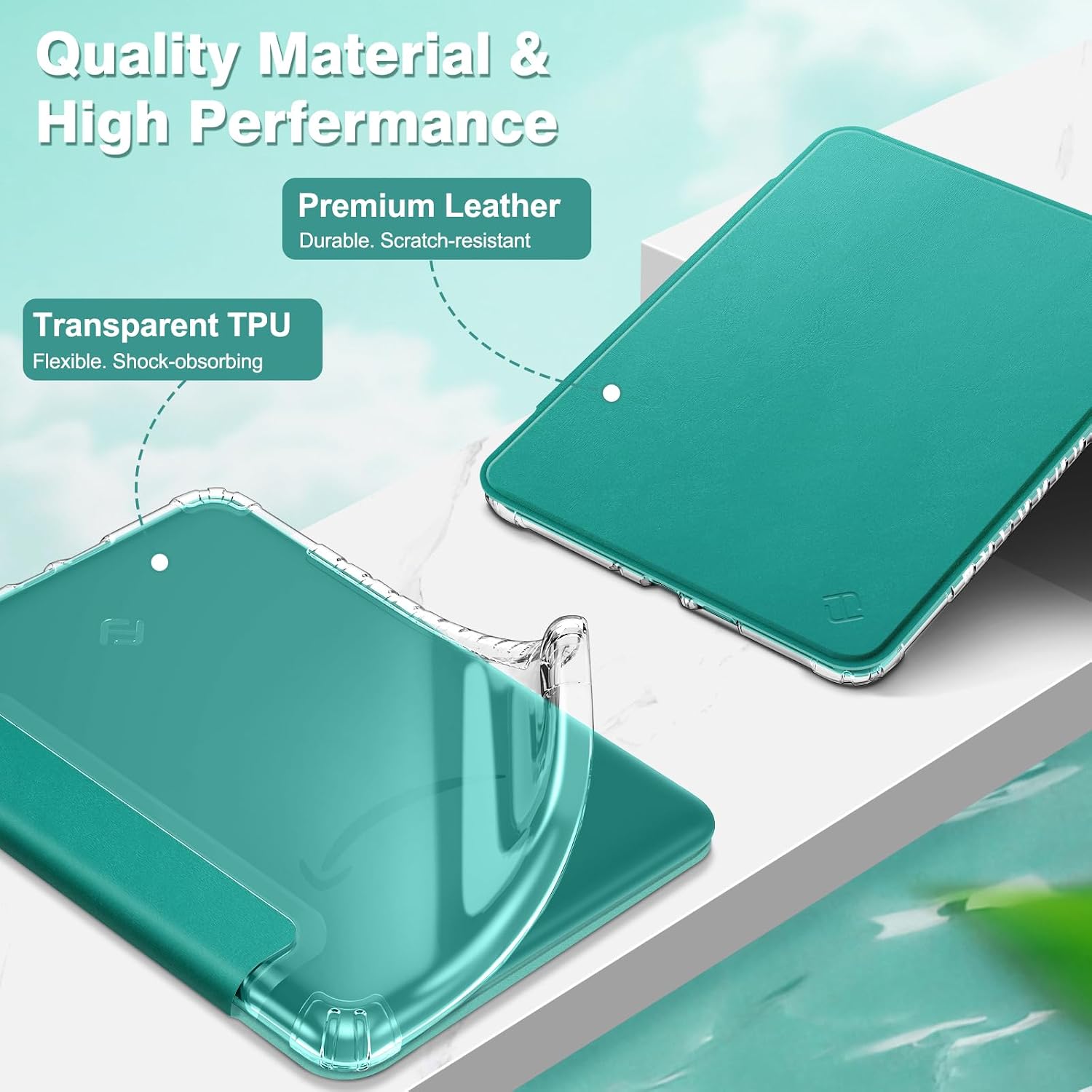 ESTUCHE FINTIE CLEAR PARA KINDLE PAPERWHITE 7' 12ª GEN 2024 Y KINDLE COLORSOFT - 4