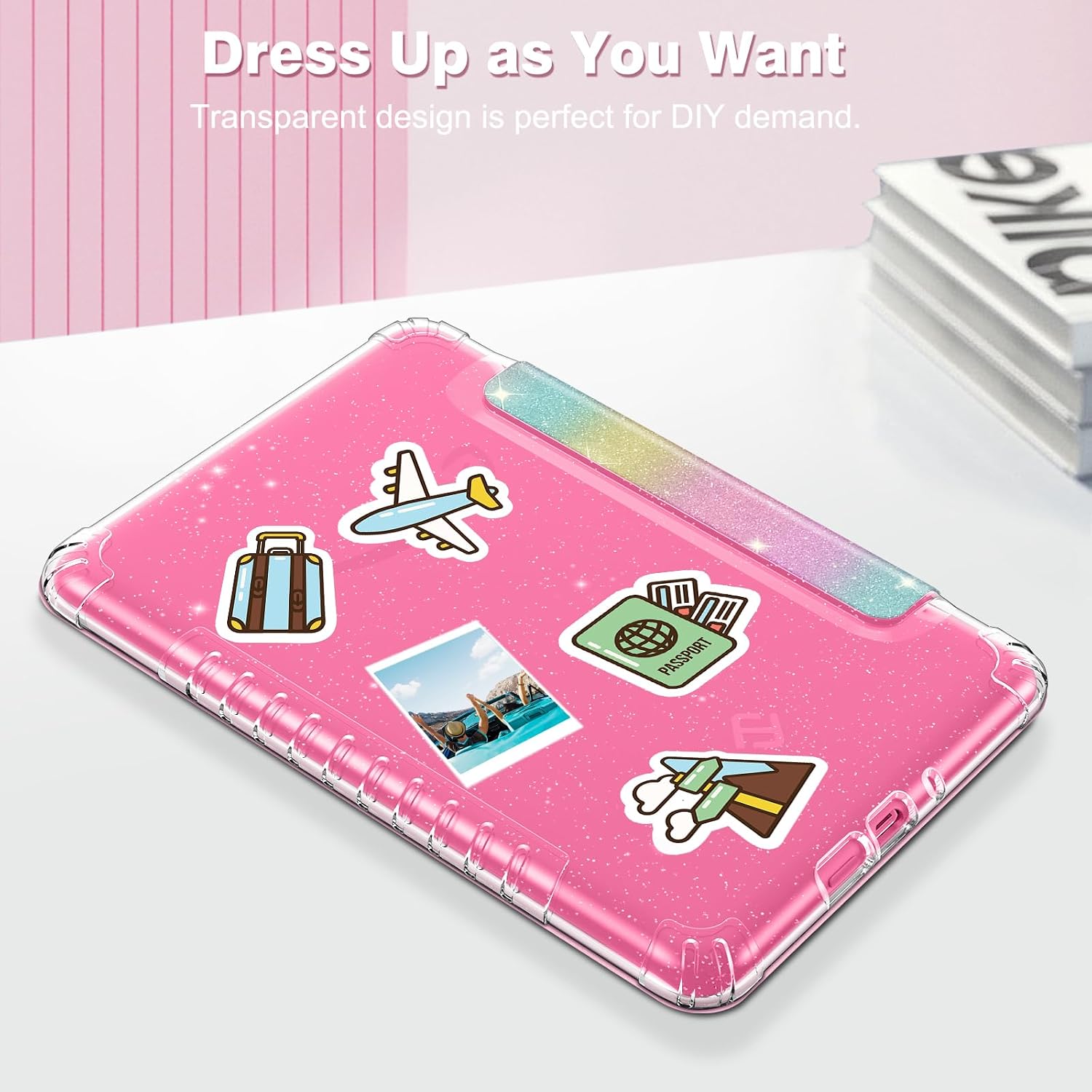 ESTUCHE FINTIE TRANSPARENTE PARA KINDLE PAPERWHITE 7' 12ª GEN 2024 Y KINDLE COLORSOFT - 4