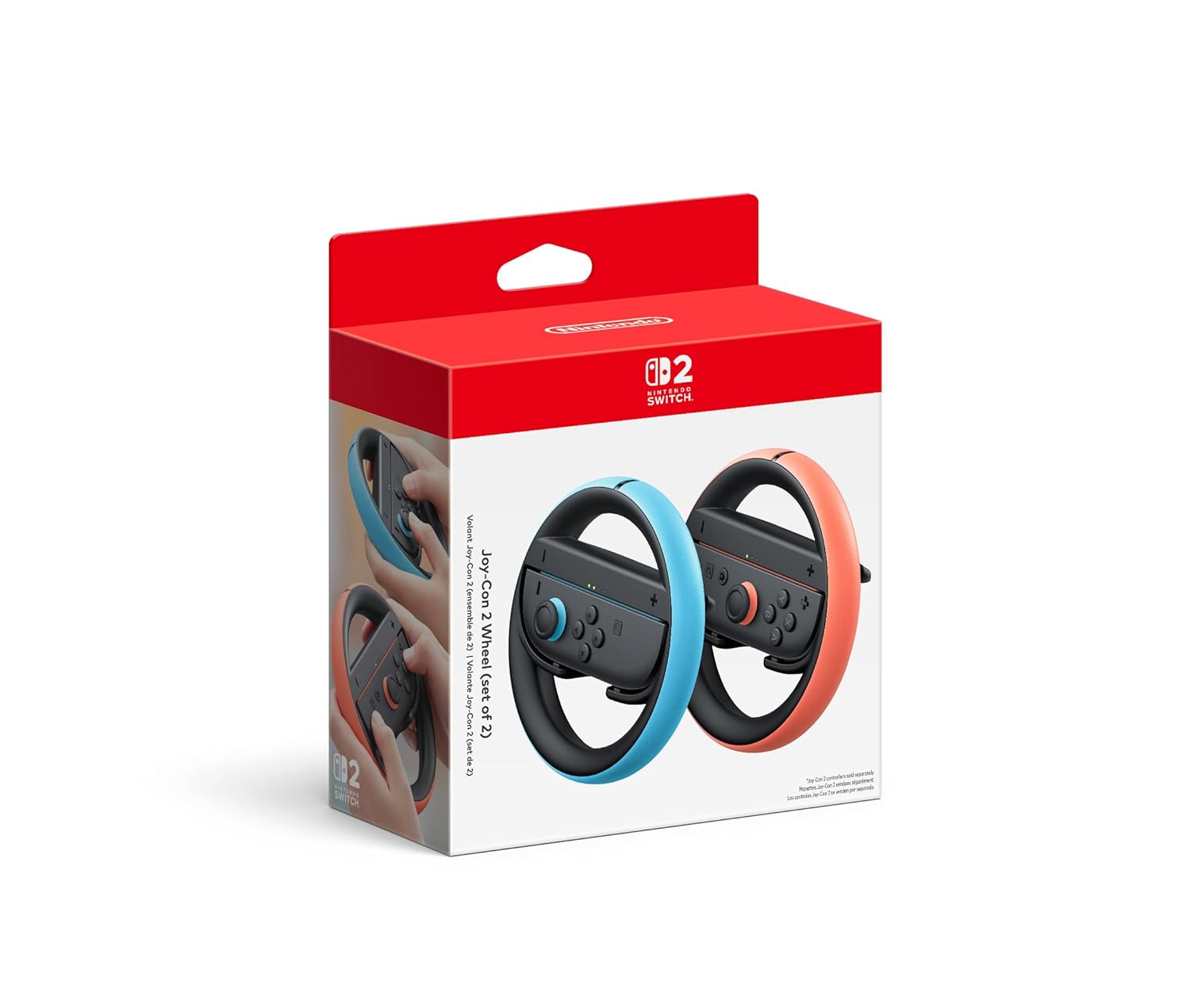 ADAPTADOR NINTENDO JOY-CON 2 WHEEL SET DE 2 - 1