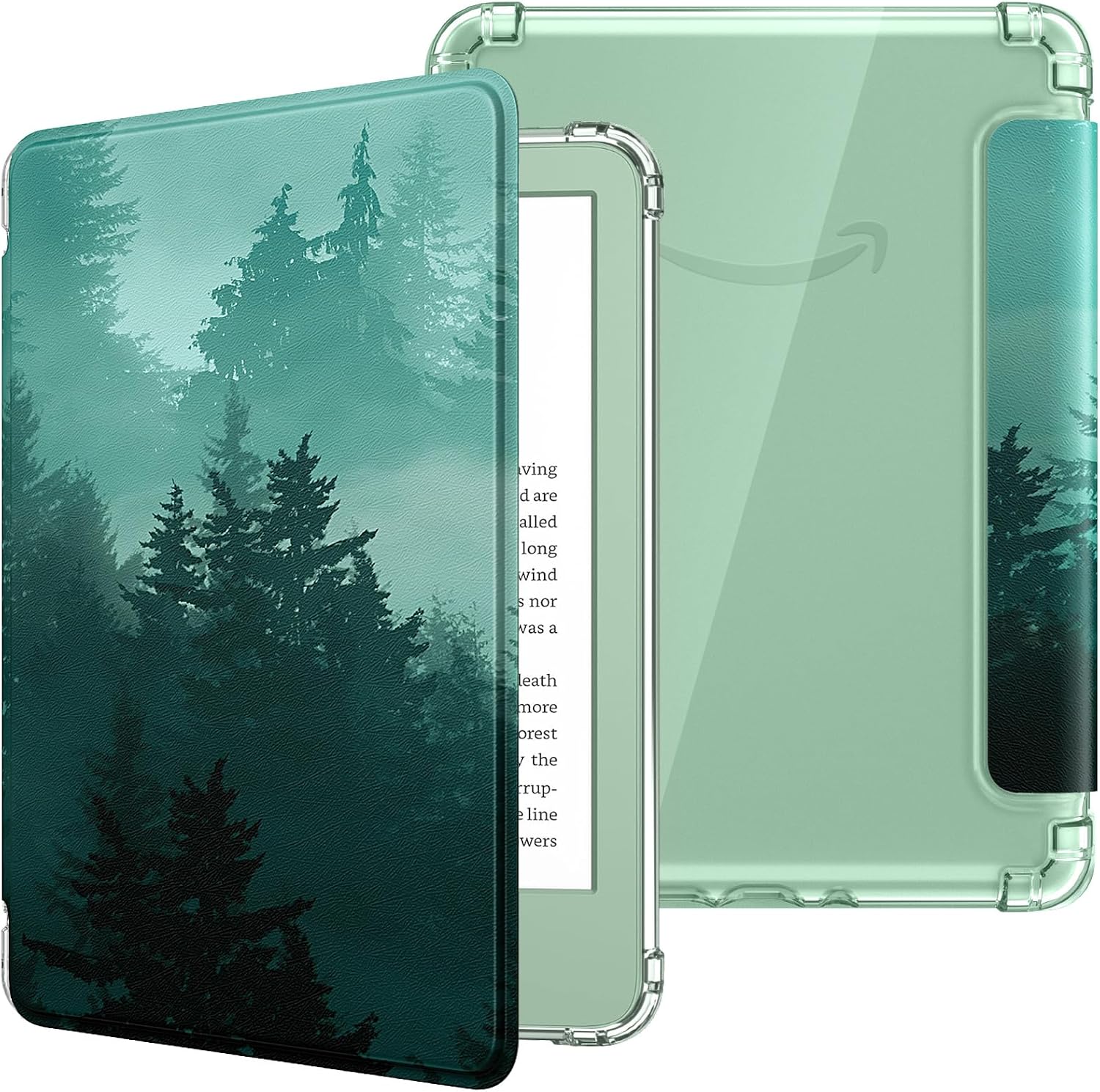 ESTUCHE MOKO PARA KINDLE BASIC 6' 11ª GENERACIÓN 2024/2022 VERDE BOSQUE - 1
