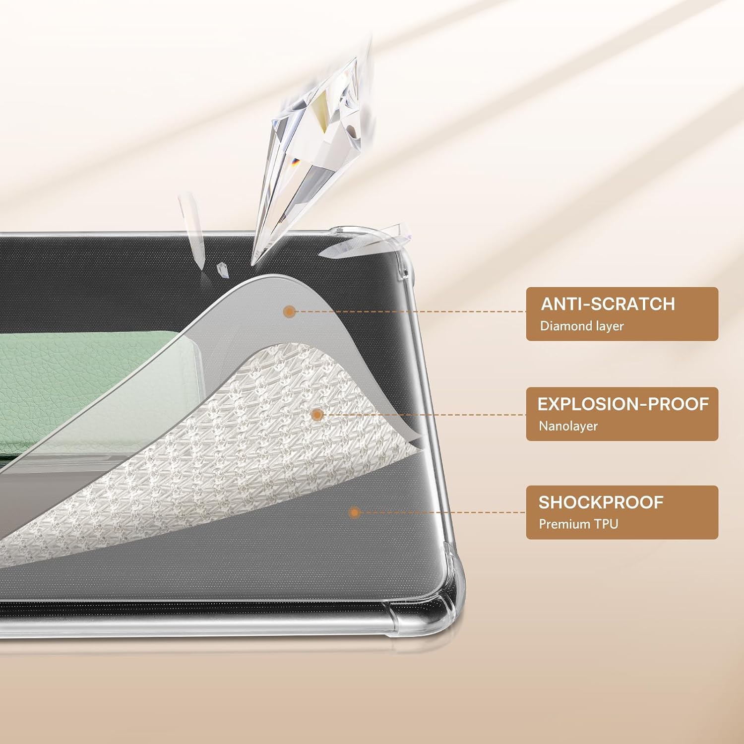 ESTUCHE TRANSPARENTE COBAK 7 PULGADAS PARA LECTOR EBOOK - 4