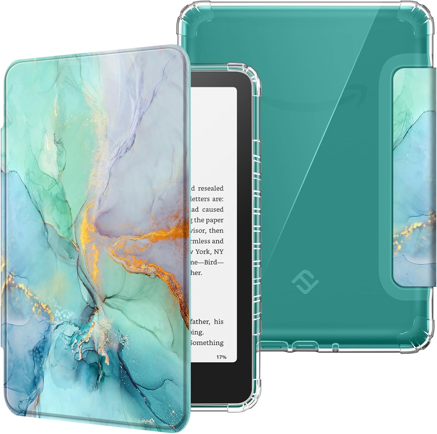 ESTUCHE FINTIE CLEAR PARA KINDLE PAPERWHITE 7' 12ª GEN 2024 Y KINDLE COLORSOFT - 1