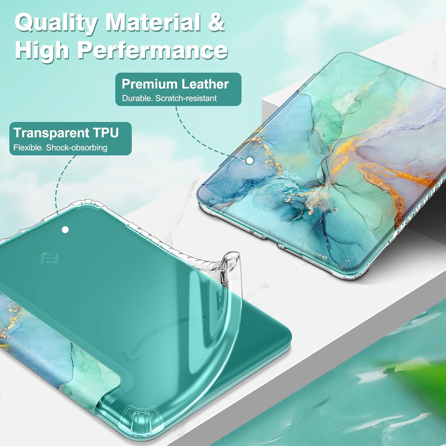 ESTUCHE FINTIE CLEAR PARA KINDLE PAPERWHITE 7' 12ª GEN 2024 Y KINDLE COLORSOFT - 4