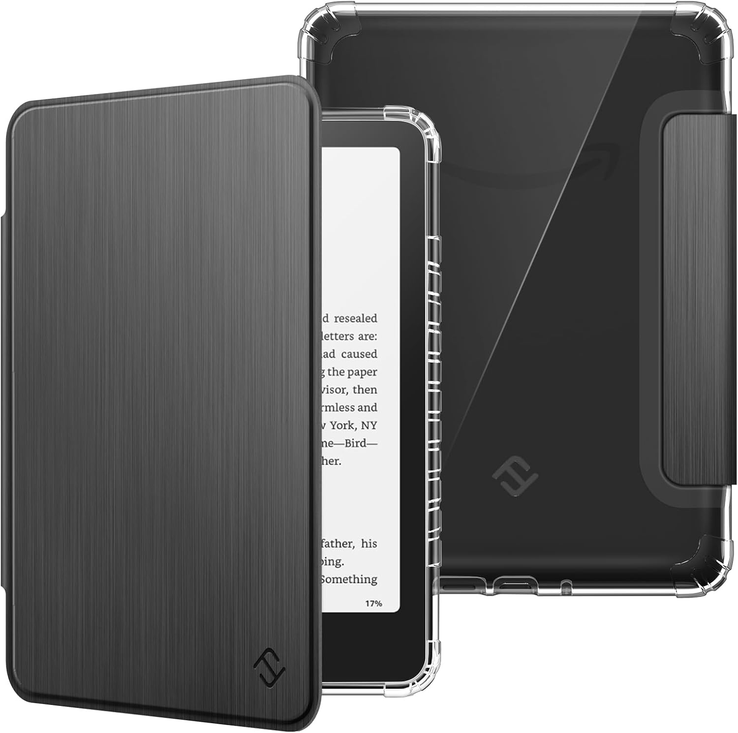 ESTUCHE FINTIE CLEAR PARA KINDLE PAPERWHITE 7' 12ª GEN 2024 Y KINDLE COLORSOFT - 1