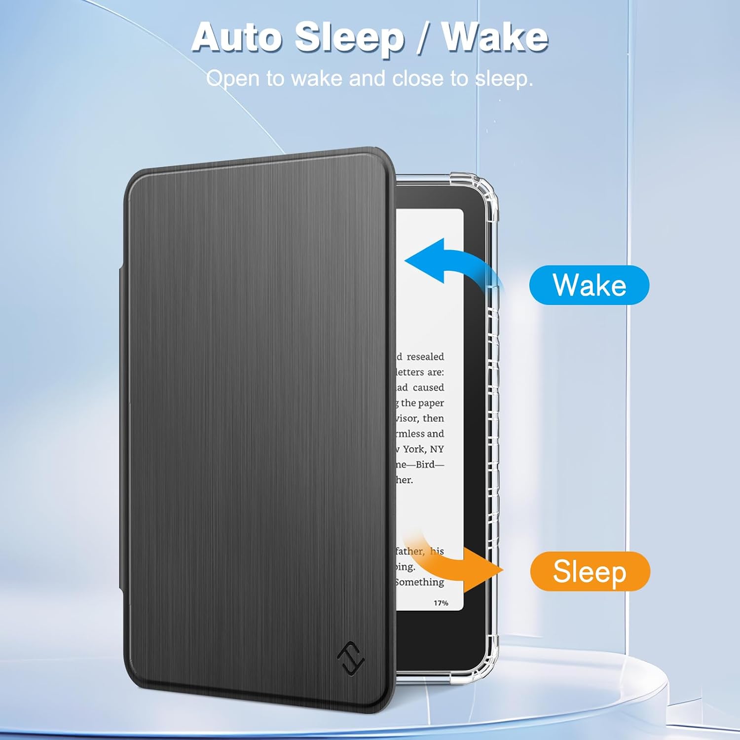 ESTUCHE FINTIE CLEAR PARA KINDLE PAPERWHITE 7' 12ª GEN 2024 Y KINDLE COLORSOFT - 2