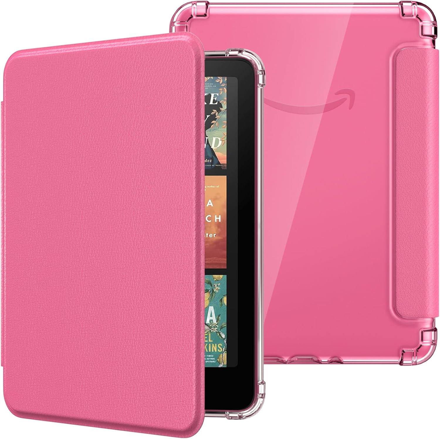 ESTUCHE MOKO PARA KINDLE PAPERWHITE 12ª GEN Y COLORSOFT 2024 FRAMBUESA - 1