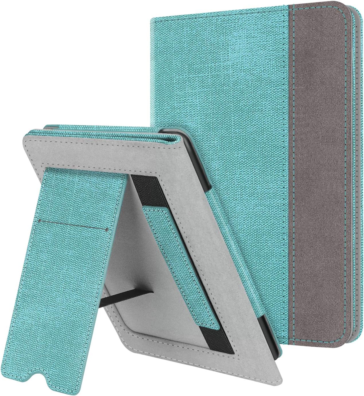 ESTUCHE FINTIE PARA KINDLE PAPERWHITE 6' 10MA GEN 2018 TURQUESA/MARRÓN - 1
