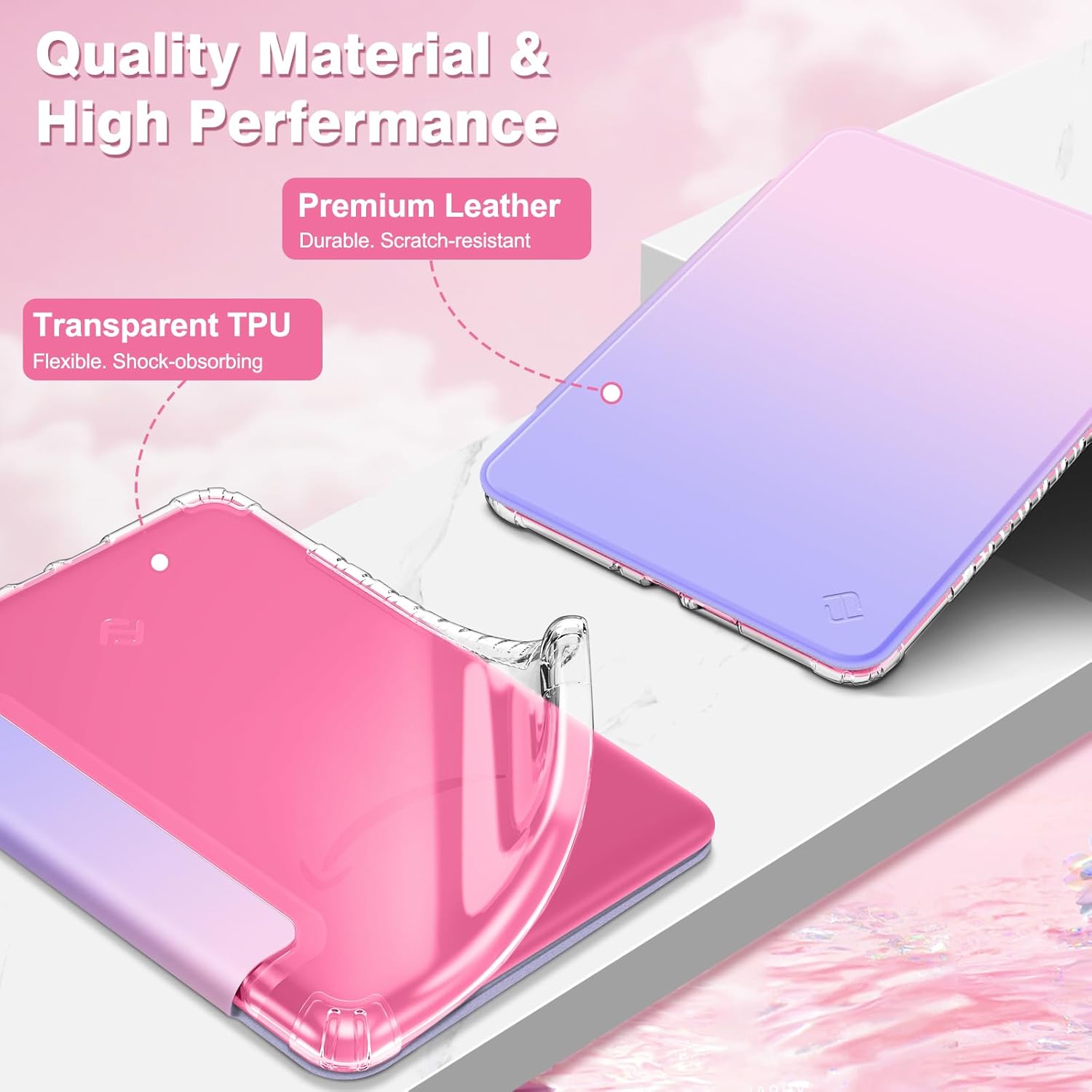 ESTUCHE TRANSPARENTE PARA KINDLE PAPERWHITE 7' 12ª GEN 2024 Y KINDLE COLORSOFT FINTIE - 4