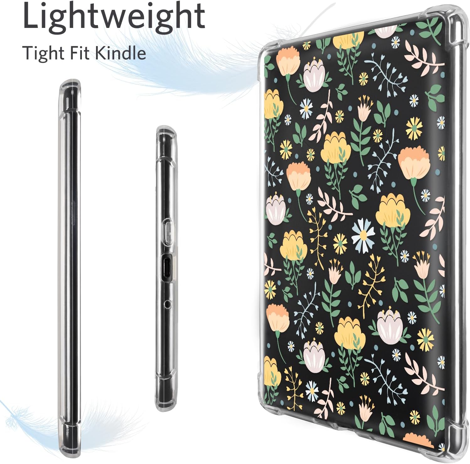 ESTUCHE TRANSPARENTE COBAK PARA KINDLE PAPERWHITE 7' 12ª GEN 2024 Y KINDLE COLORSOFT - 5