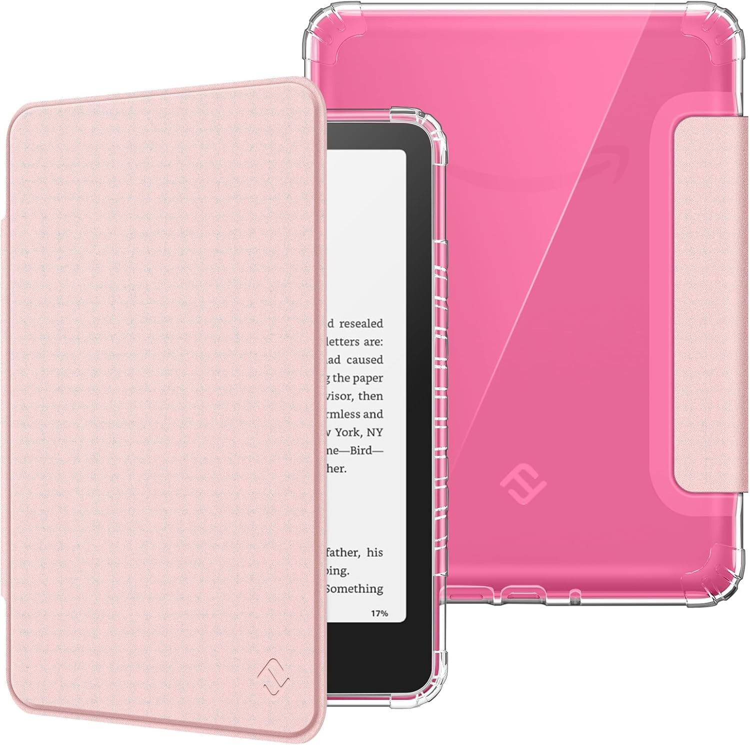 ESTUCHE FINTIE CLEAR PARA KINDLE PAPERWHITE 7' 12ª GEN 2024 Y KINDLE COLORSOFT - 1