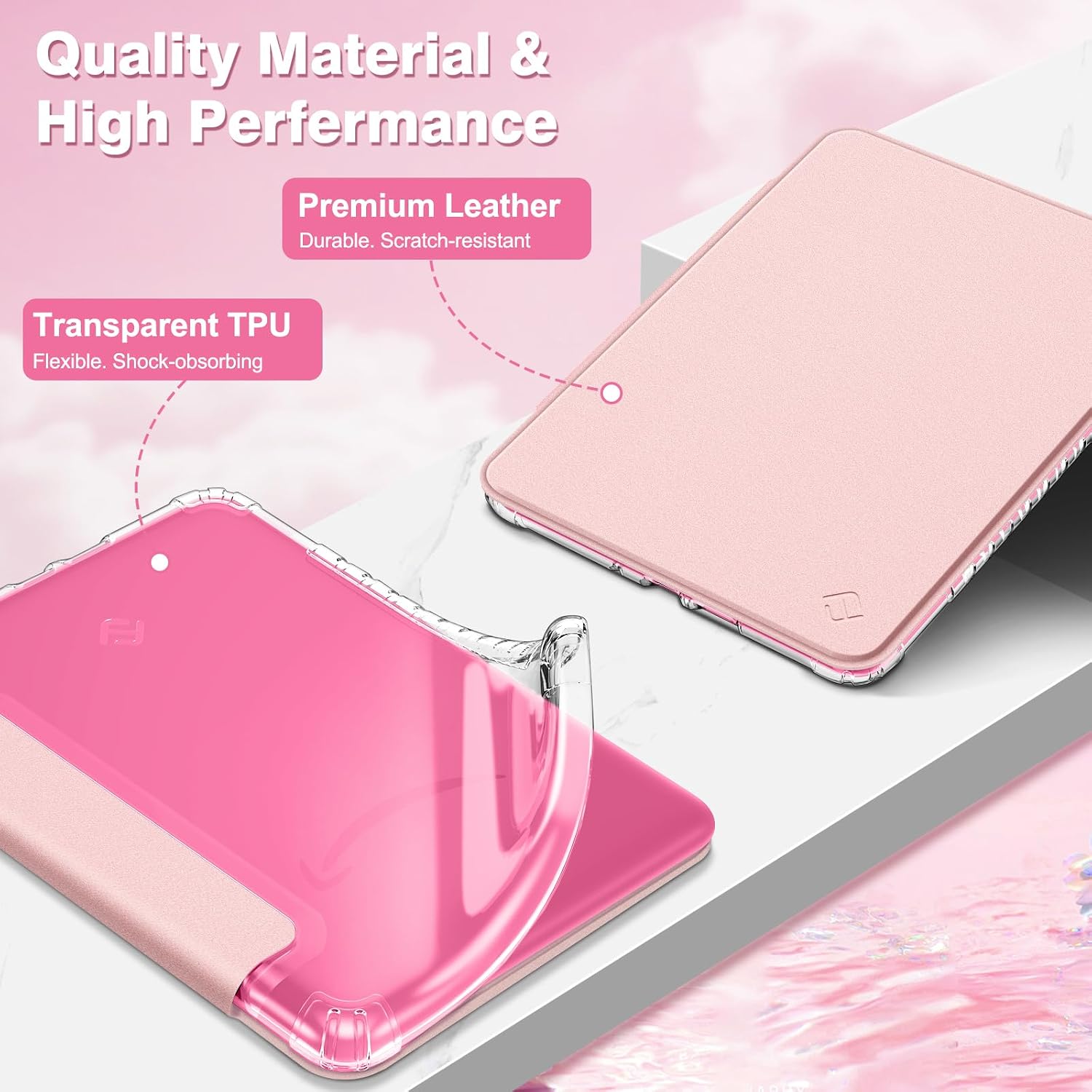 ESTUCHE FINTIE CLEAR PARA KINDLE PAPERWHITE 7' 12ª GEN 2024 Y KINDLE COLORSOFT - 4