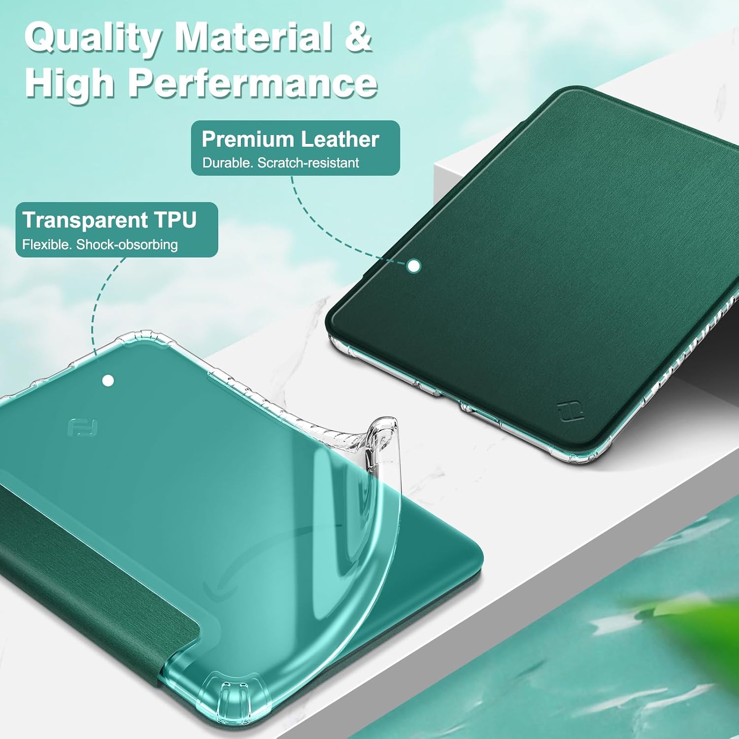 ESTUCHE FINTIE TRANSPARENTE PARA KINDLE PAPERWHITE 7' 12ª GEN 2024 Y KINDLE COLORSOFT - 4