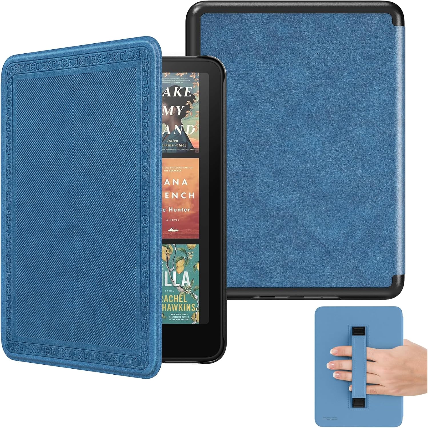 ESTUCHE MOKO PARA KINDLE PAPERWHITE 7' 12ª GEN 2024 AZUL VINTAGE - 1