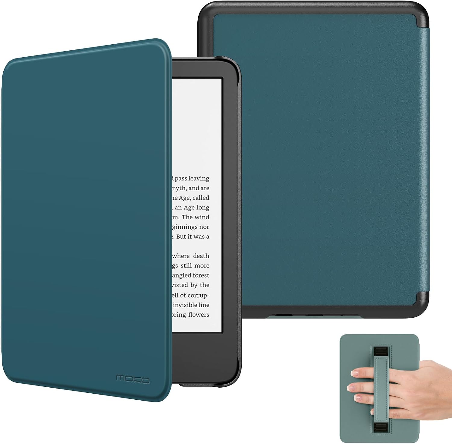 ESTUCHE MOKO PARA KINDLE 6' (11ª GENERACIÓN 2024/2022) TURQUESA - 1