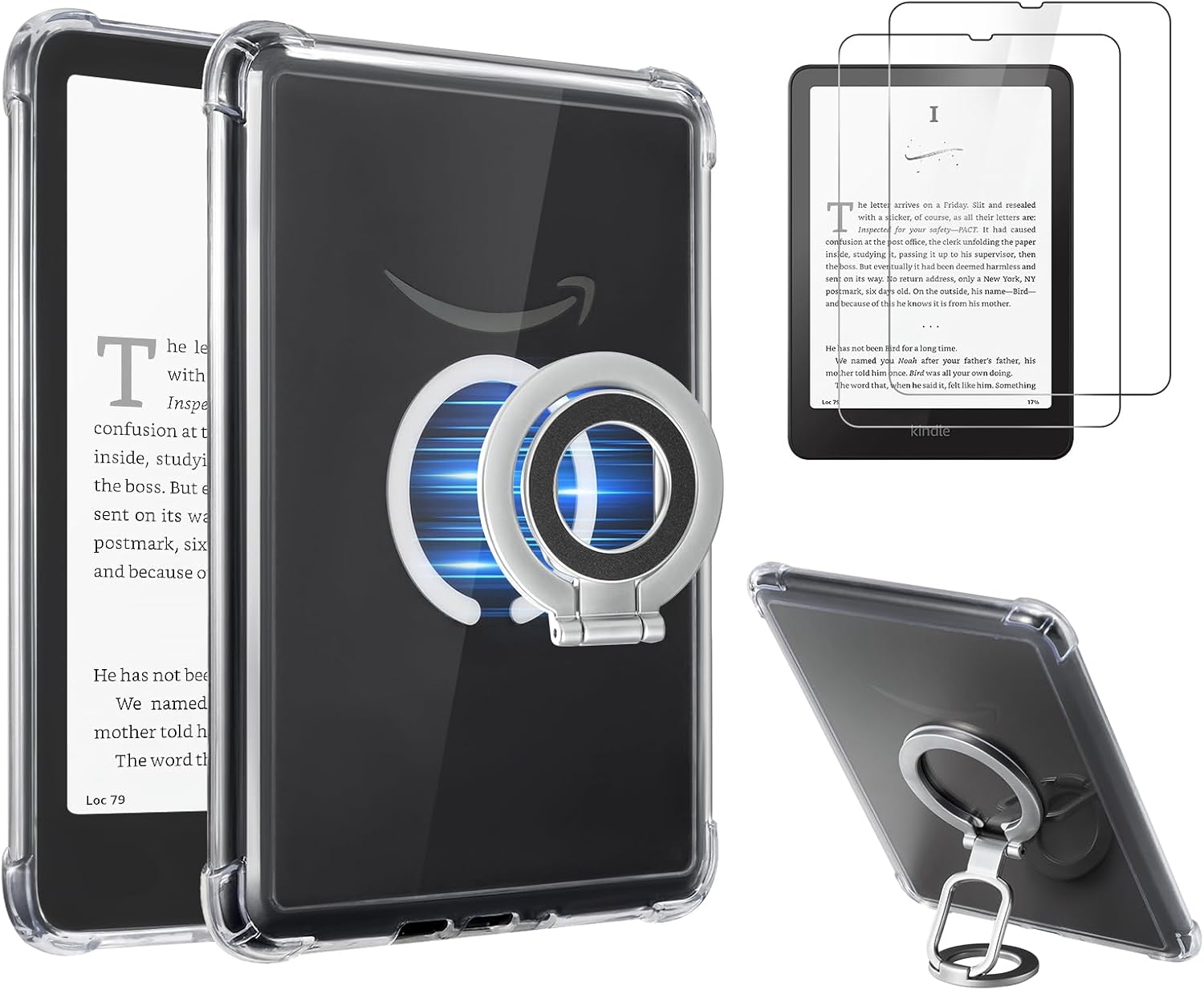 ESTUCHE TRANSPARENTE COBAK PARA LECTORES ELECTRÓNICOS DE 7 PULGADAS - 1