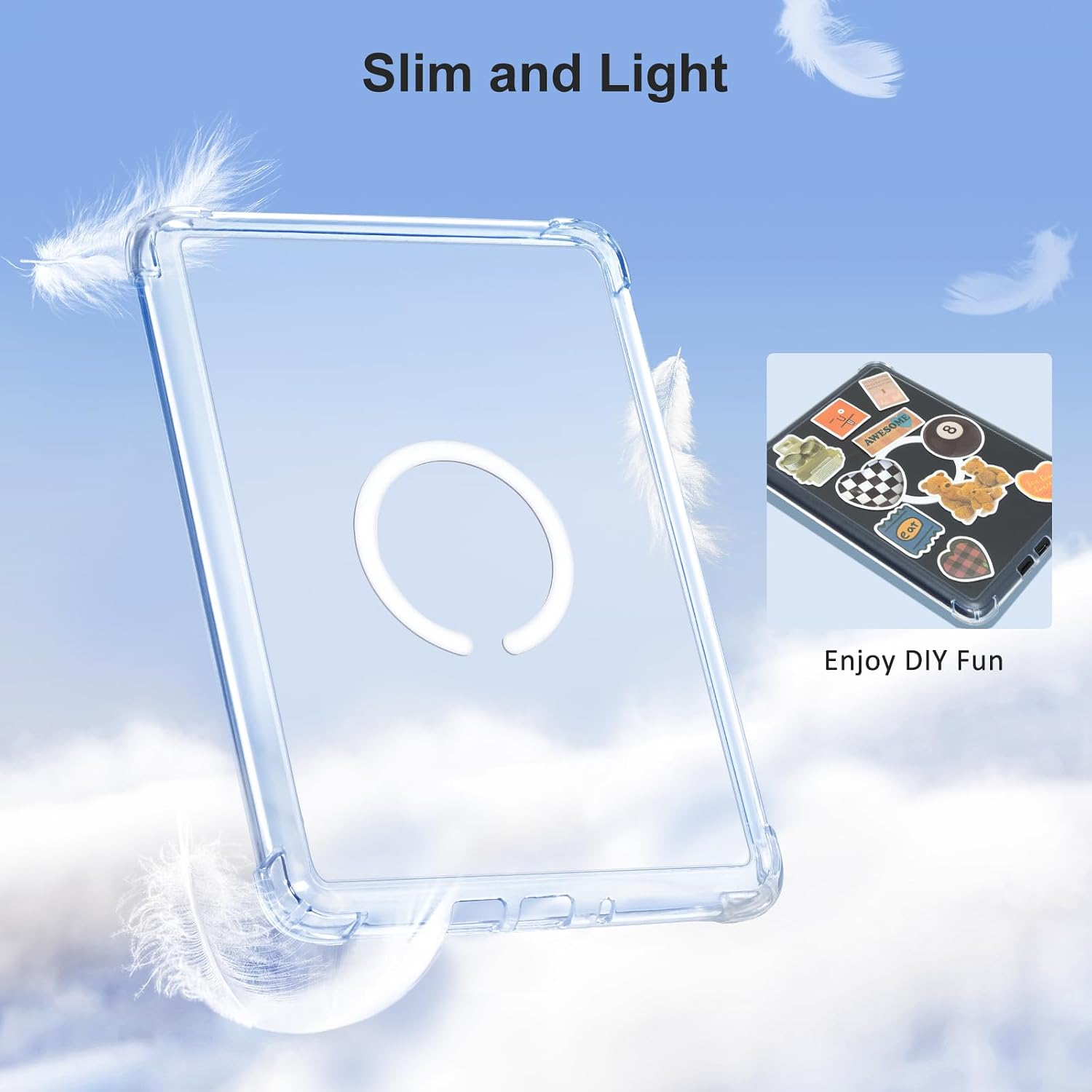 ESTUCHE TRANSPARENTE COBAK PARA LECTORES ELECTRÓNICOS DE 7 PULGADAS - 4