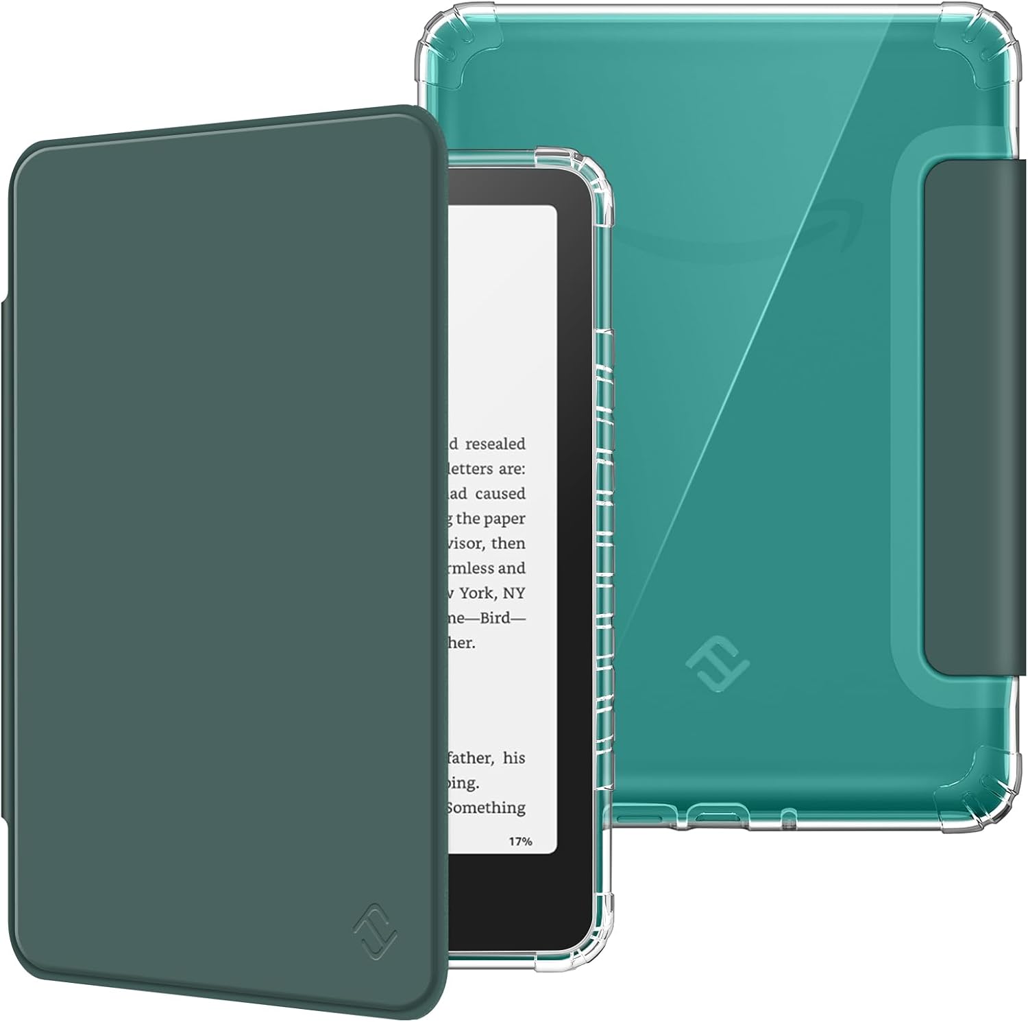 ESTUCHE FINTIE CLEAR PARA KINDLE PAPERWHITE 7' 12ª GEN 2024 Y KINDLE COLORSOFT - 1