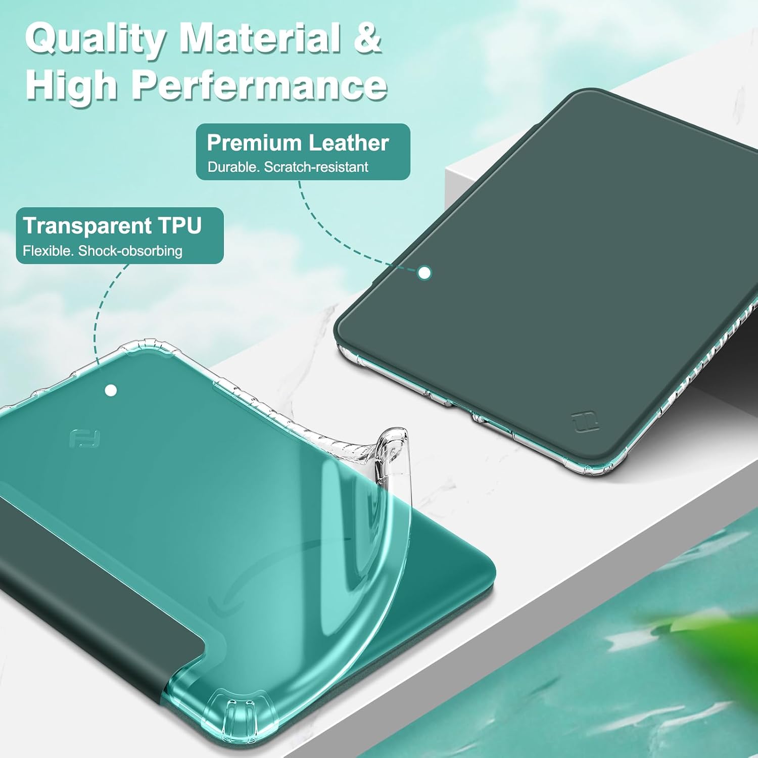 ESTUCHE FINTIE CLEAR PARA KINDLE PAPERWHITE 7' 12ª GEN 2024 Y KINDLE COLORSOFT - 4