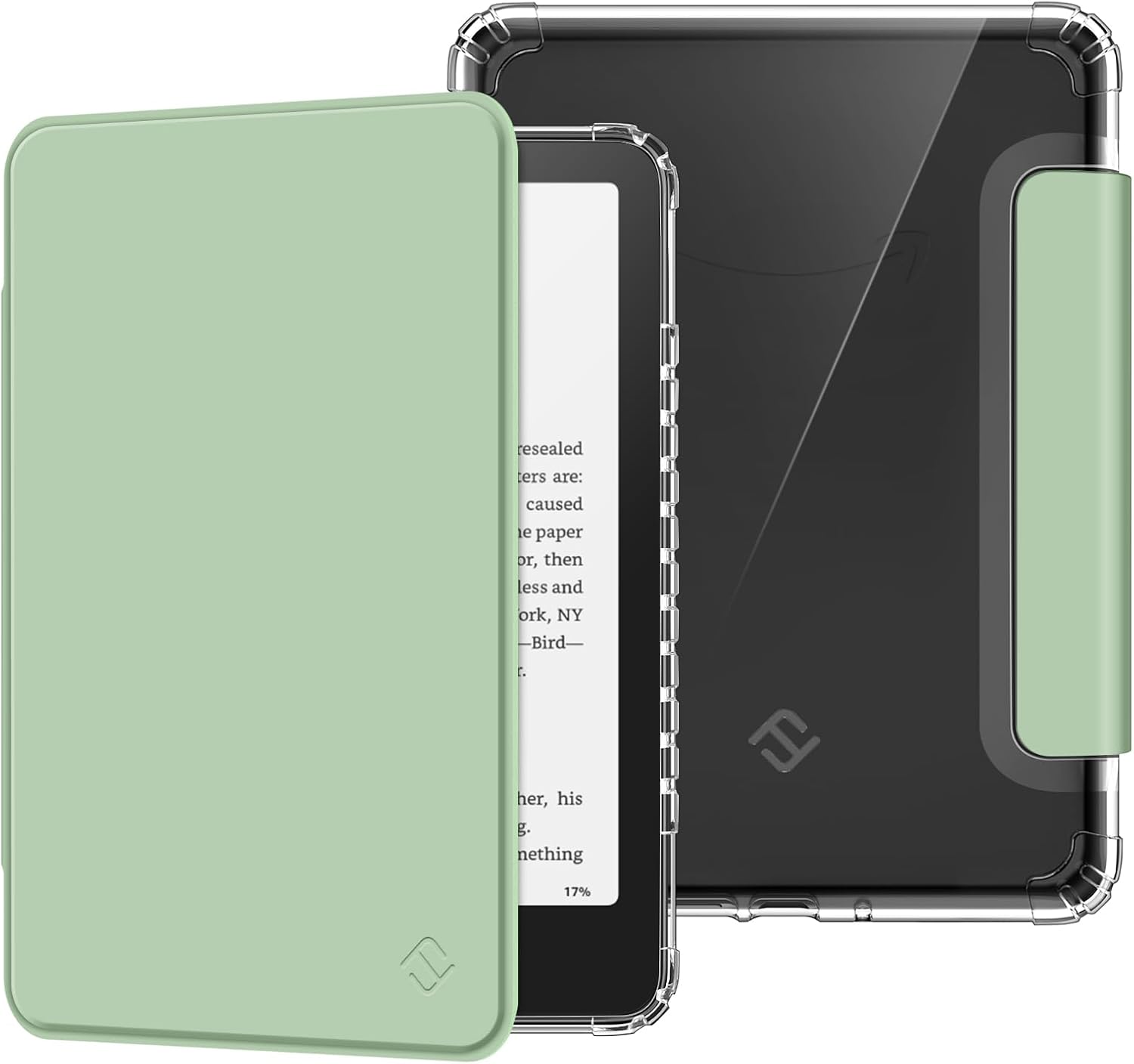 ESTUCHE FINTIE TRANSPARENTE PARA KINDLE PAPERWHITE 7' 12ª GEN 2024 Y KINDLE COLORSOFT - 1
