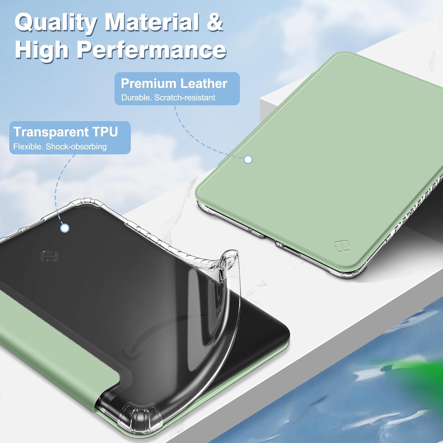 ESTUCHE FINTIE TRANSPARENTE PARA KINDLE PAPERWHITE 7' 12ª GEN 2024 Y KINDLE COLORSOFT - 4