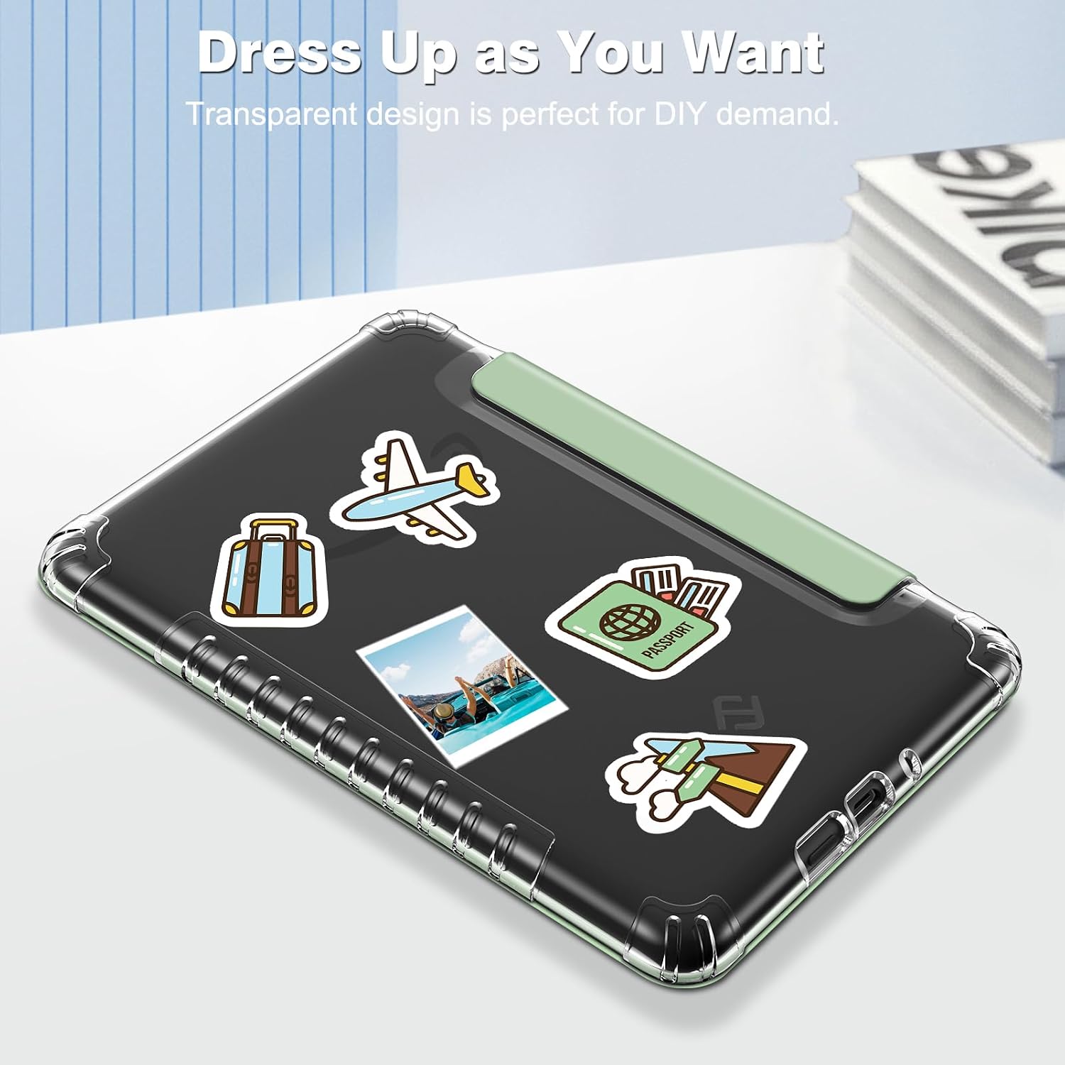 ESTUCHE FINTIE TRANSPARENTE PARA KINDLE PAPERWHITE 7' 12ª GEN 2024 Y KINDLE COLORSOFT - 5