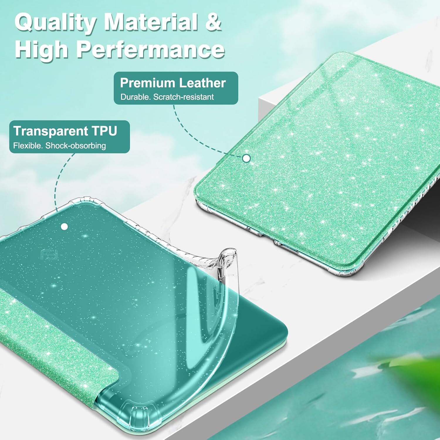 ESTUCHE TRANSPARENTE PARA KINDLE PAPERWHITE 7' 12ª GEN 2024 Y KINDLE COLORSOFT FINTIE - 4